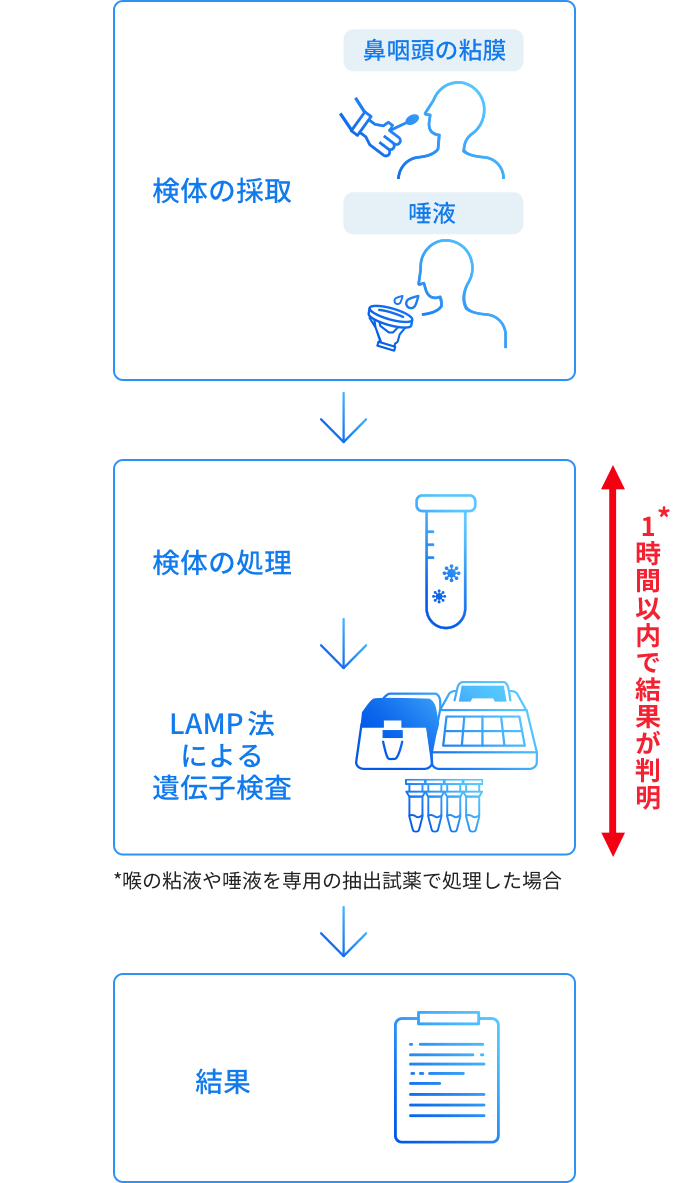 コロナ ウィルス 検査 方法